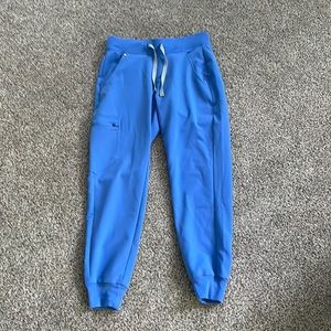 FIGS ZAMORA Jogger Scrub Pants (Ceil Blue) XS Petite